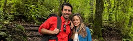 Un día de aventura en la naturaleza con moda outdoor, protección y color