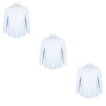 Camisa Outdoor Nomad Hardwear Blanco Paquete 3 Pzs