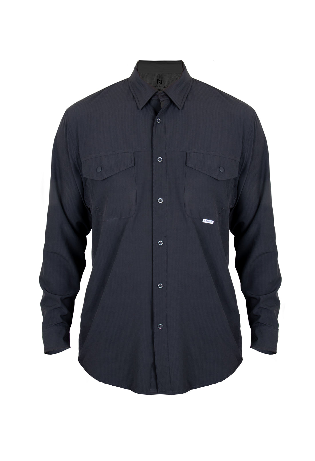 Camisa Navik Hardwear Manga Larga Gris
