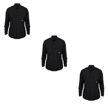 Camisa Outdoor Nomad Hardwear Negro Paquete 3 Pzs