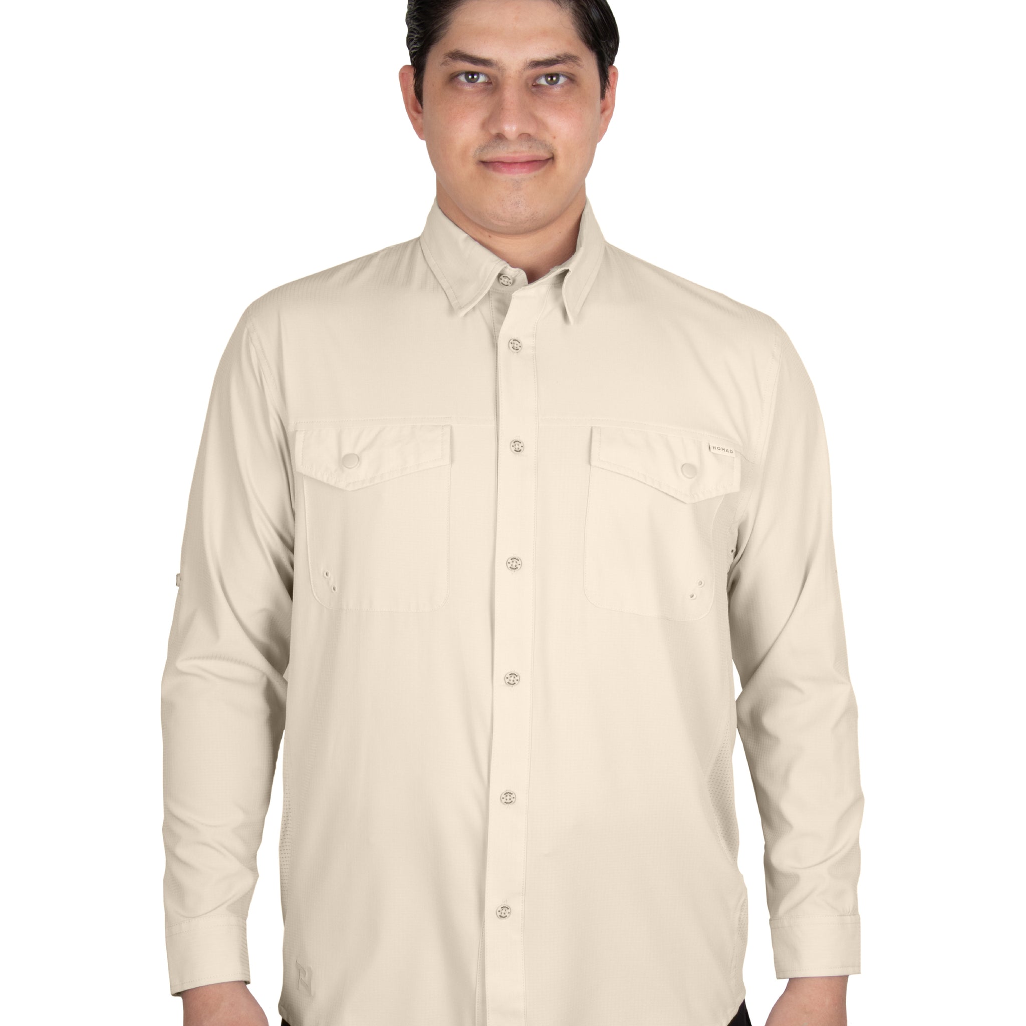 Camisa Navik Hardwear Manga Larga Caki