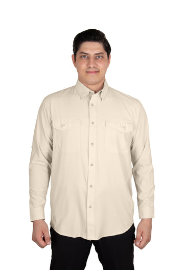 Camisa Navik Hardwear Manga Larga Caki