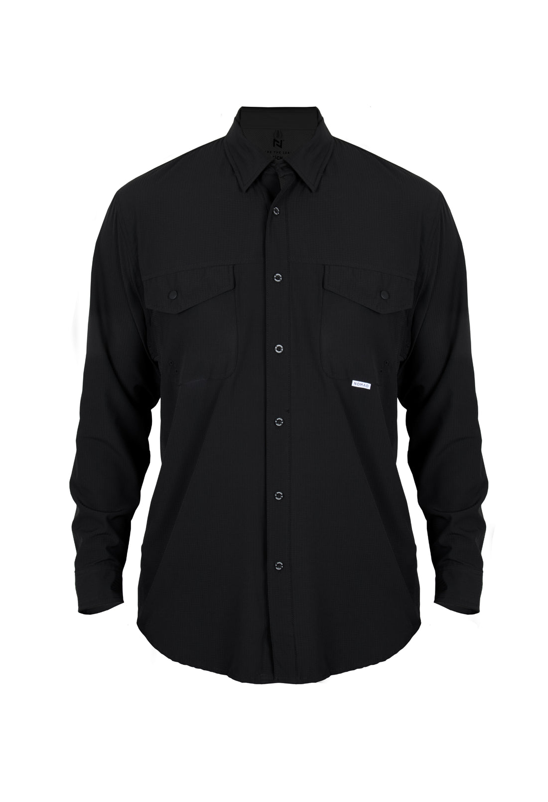 Camisa Navik Hardwear Manga Larga Negro