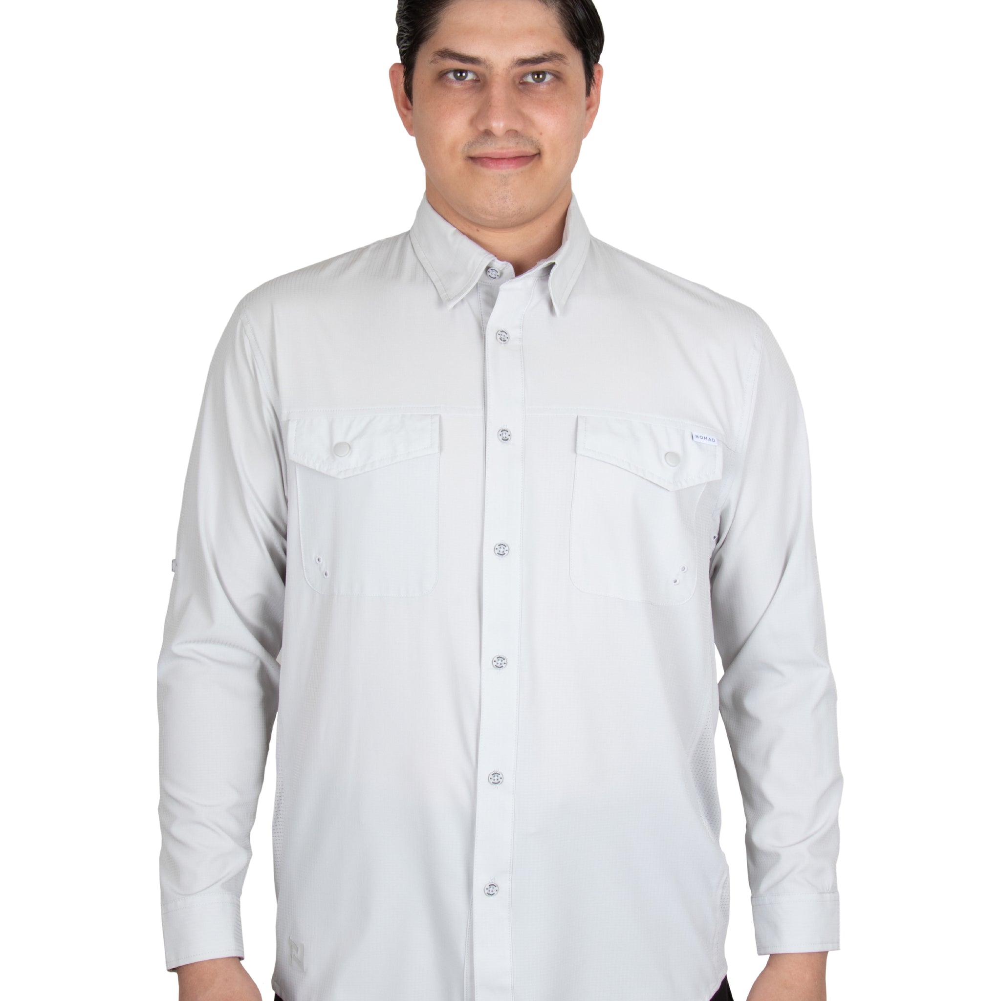 Camisa Navik Hardwear Manga Larga Platinum