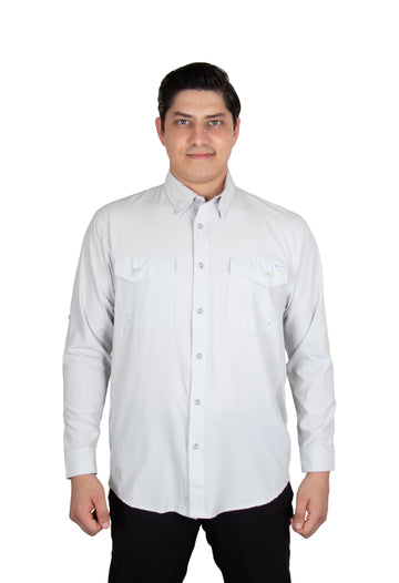 Camisa Navik Hardwear Manga Larga Platinum