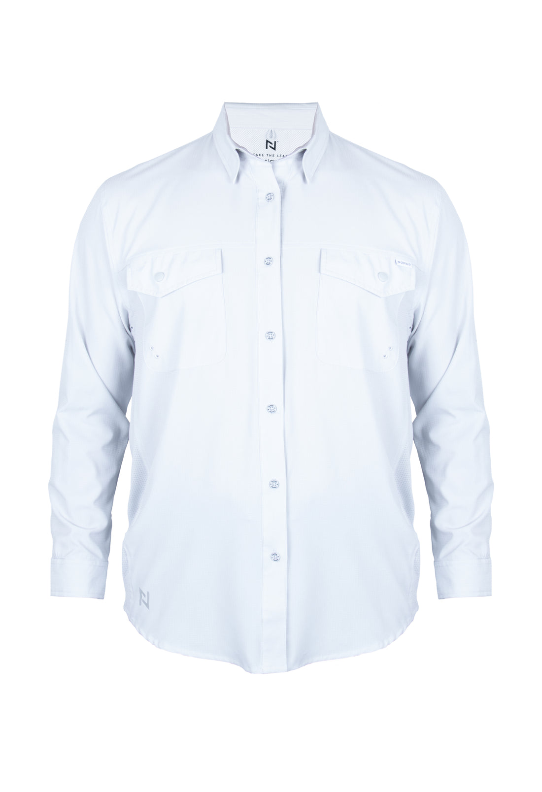 Camisa Navik Hardwear Manga Larga Blanco