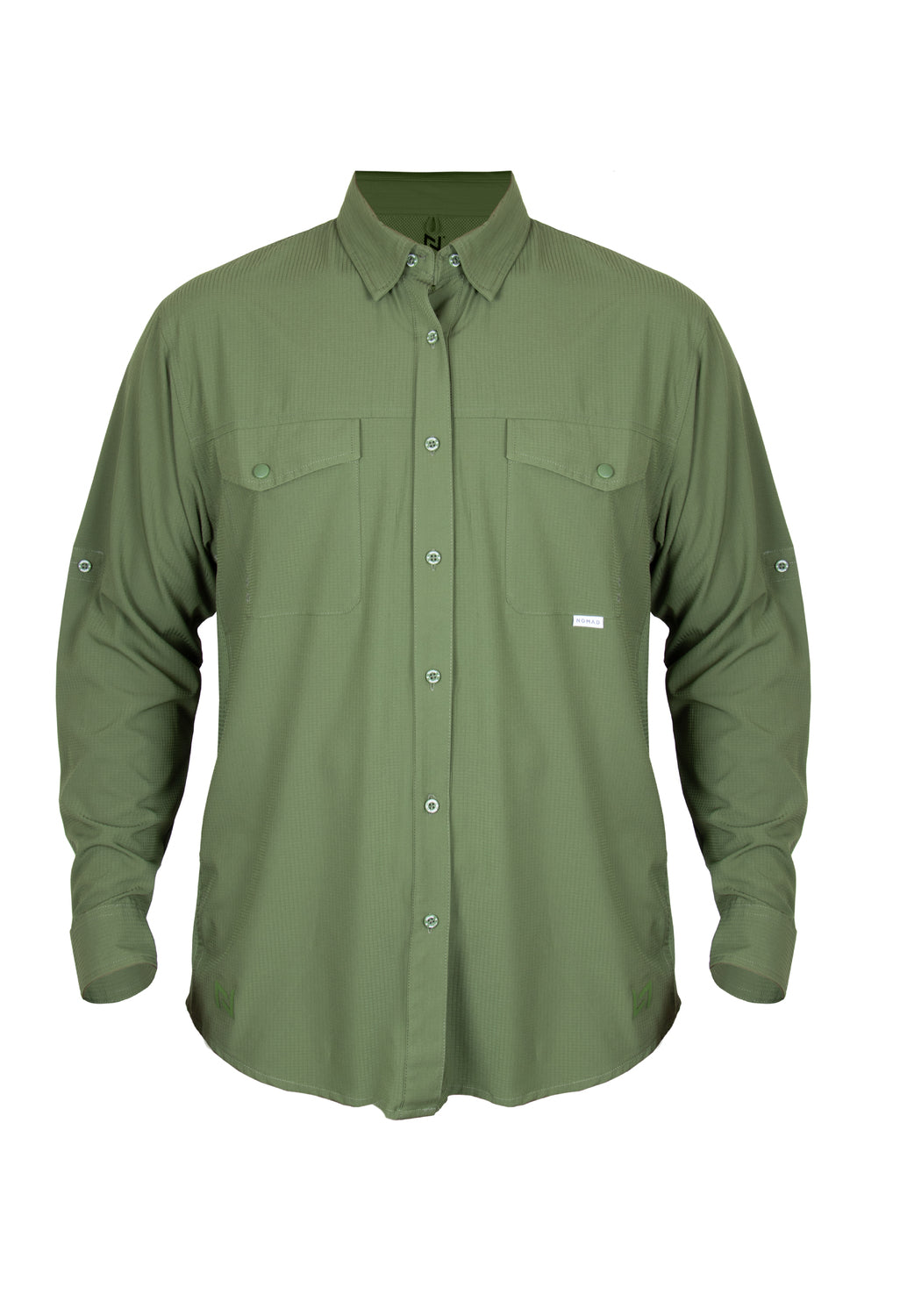 Camisa Navik Hardwear Manga Larga Verde